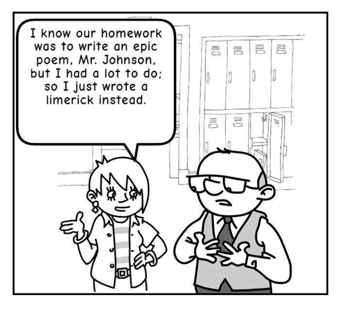 limerick comic