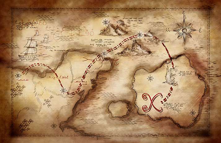 Students Create Treasure Maps in Unique Saint Leo Pirates Course