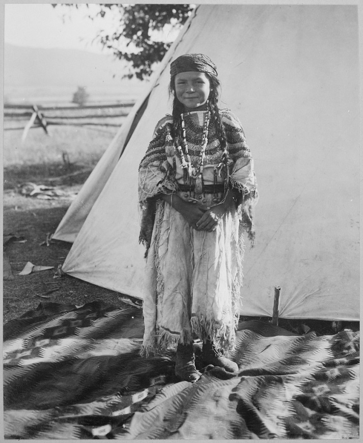 Angelic La Moose, whose grandfather was a Flathead chief