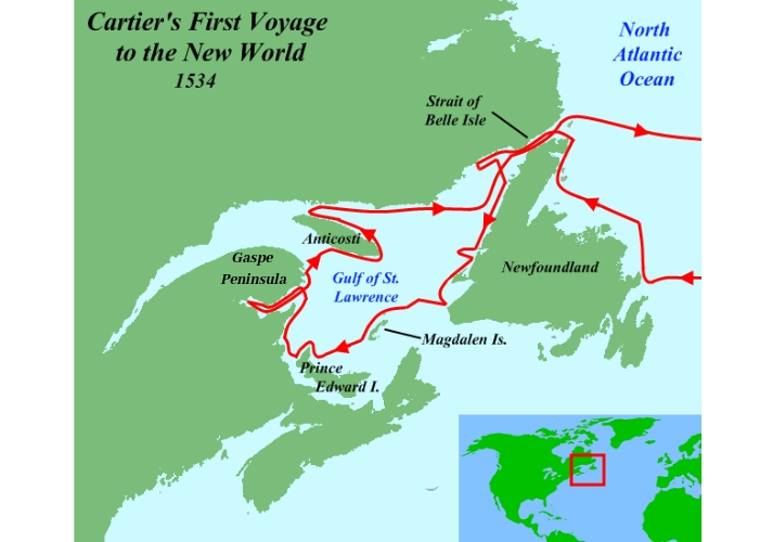 Cartier's First Voyage