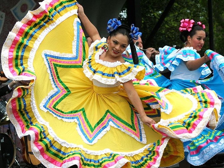 Dancers at the annual Cinco de Mayo Festival in Washington, D.C.
