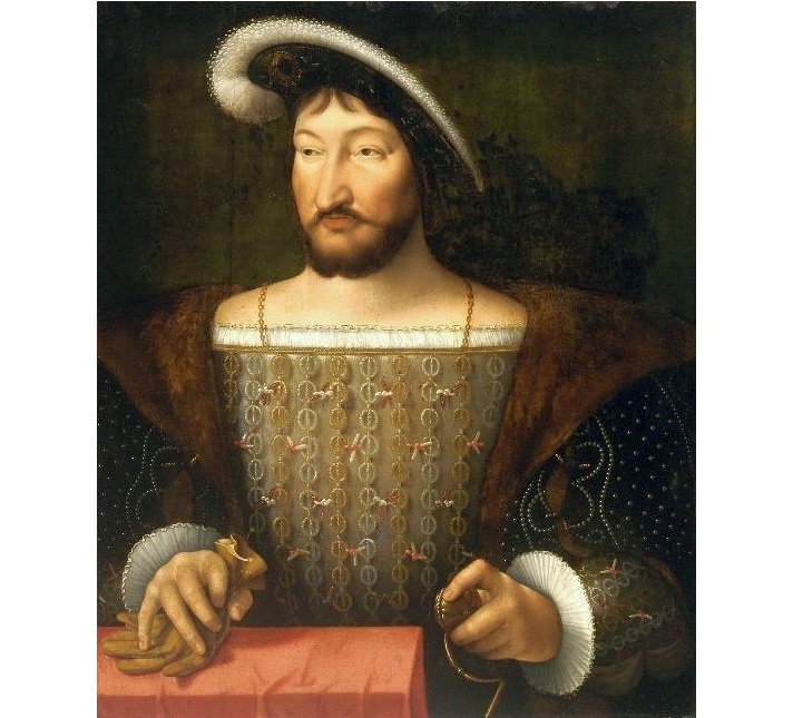 Portrait of Francis I, King of France circa 1530
