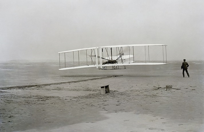 Wright Brothers first flight 17 December 1903