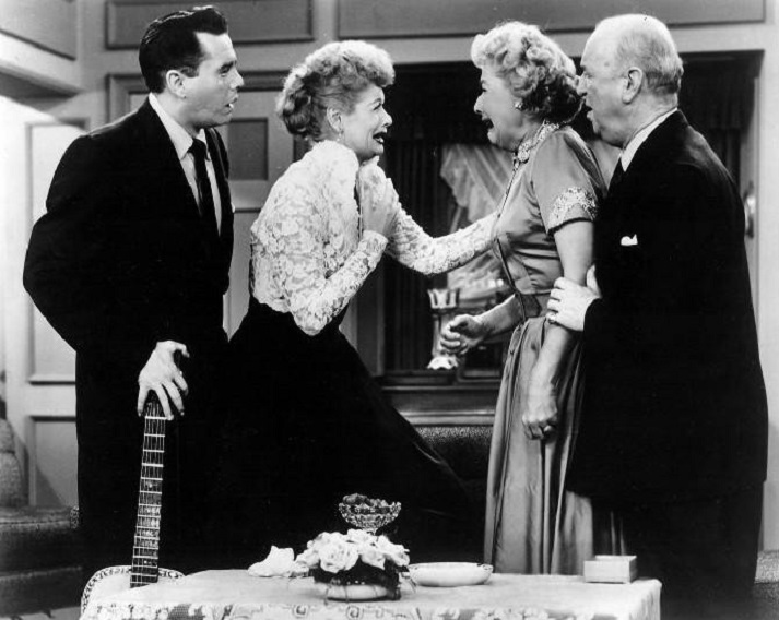 Photo from the 14 November 1955 episode of I Love Lucy, 