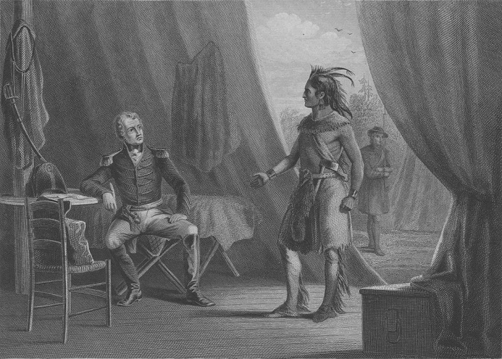 Andrew Jackson and William Weatherford
