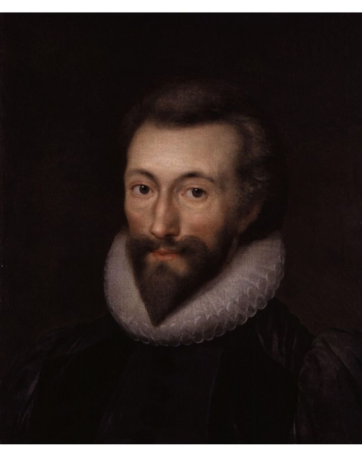 John Donne by Isaac Oliver, 1616