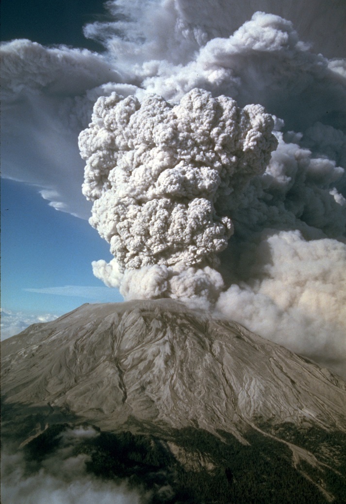 July eruption of Mount St Helens