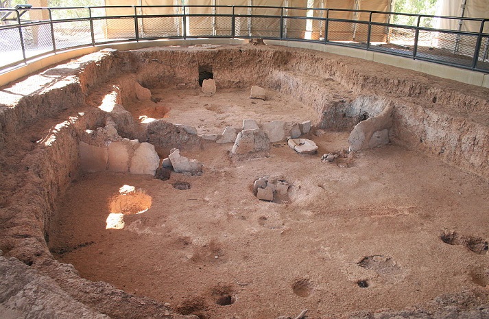 excavated pithouse