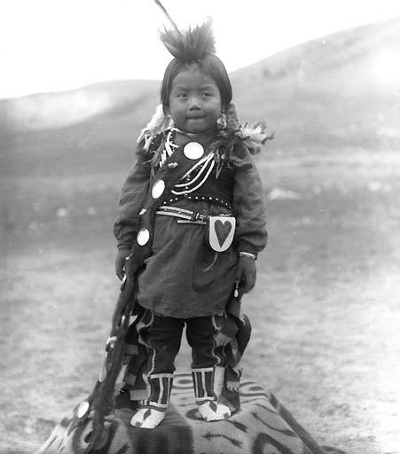 Nez Perce boy, Colville Indian Reservation, Washington, ca. 1903. 