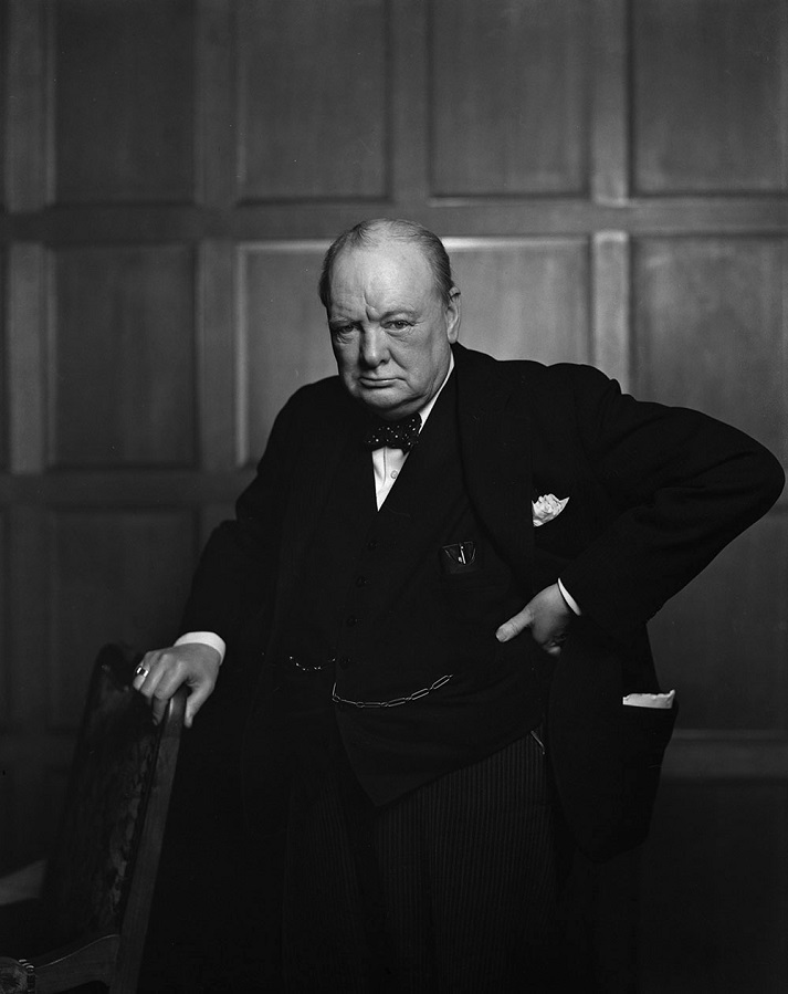 Sir Winston Churchill Portrait 1941