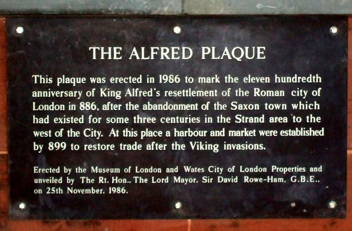 Southwark Bridge plaque
