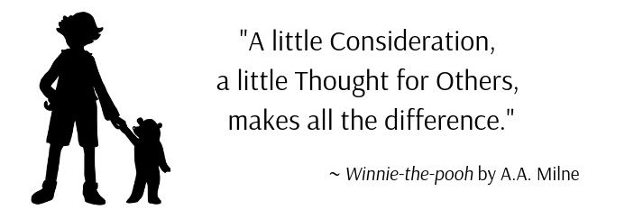 A.A. Milne quote