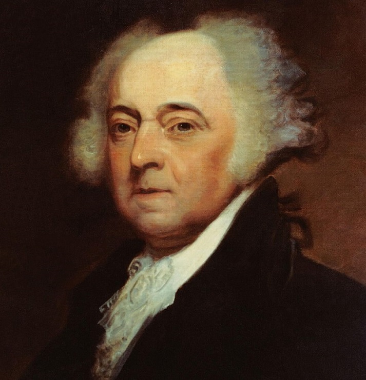 painting of President John Adams