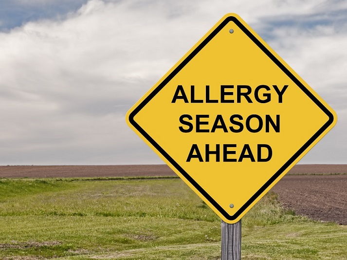 allergy sign