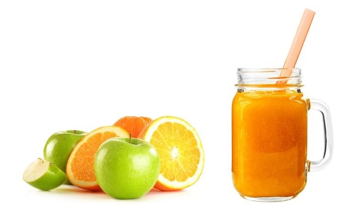 apple and orange juice