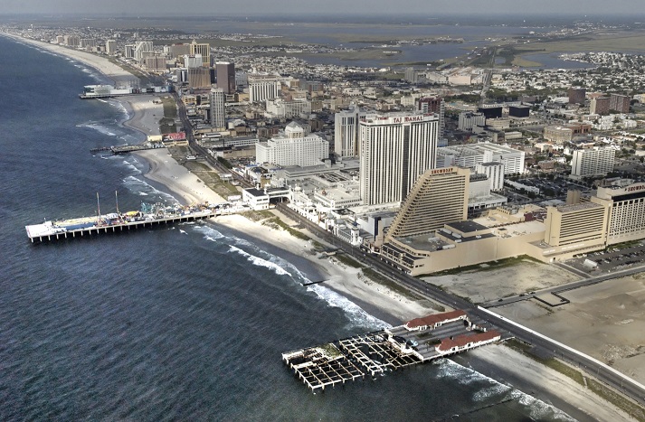 aerial view of Atlantic City, 2007