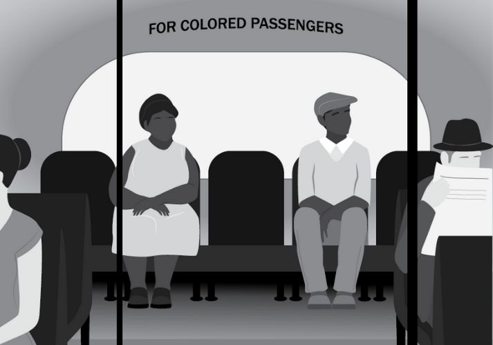 segregated bus