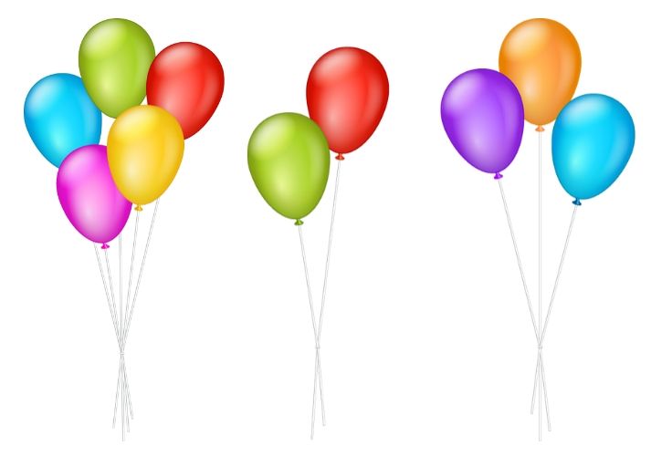 10 balloons