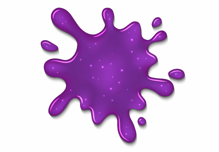 purple splotchy blob