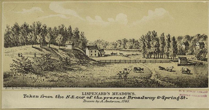 Broadway & Spring 1785