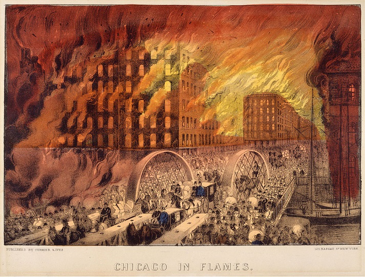 Chicago in Flames, 1871