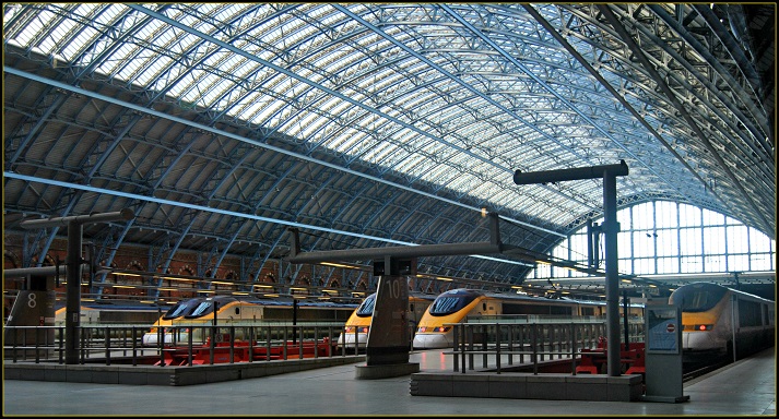 London's St Pancras station