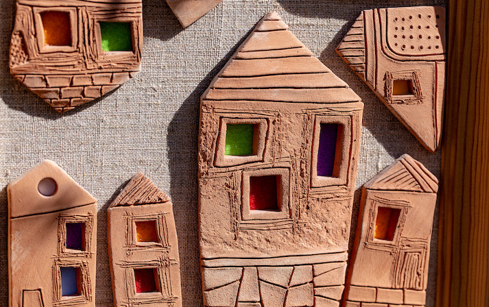 clay houses