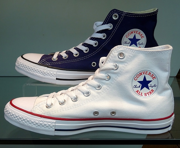 two Converse sneakers