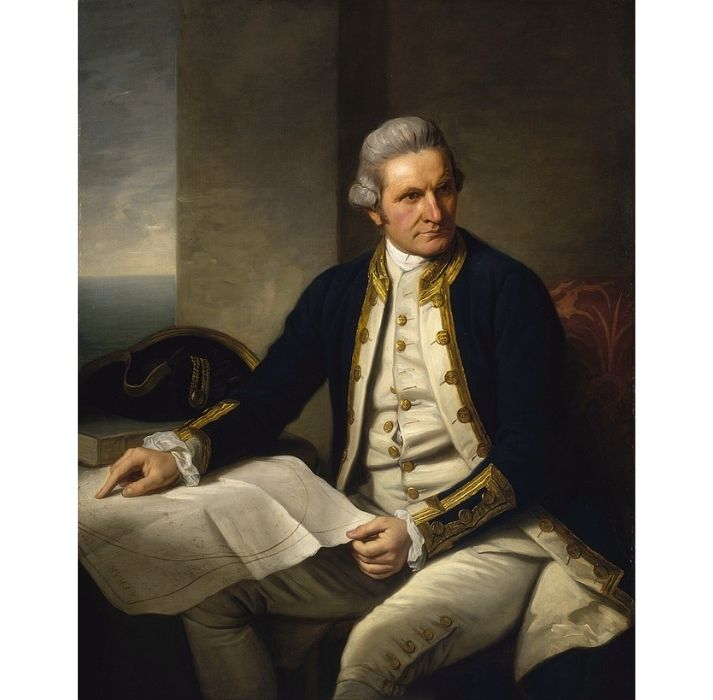 Captain James Cook, 1775