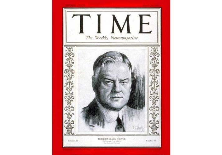1928 Time Magazine cover