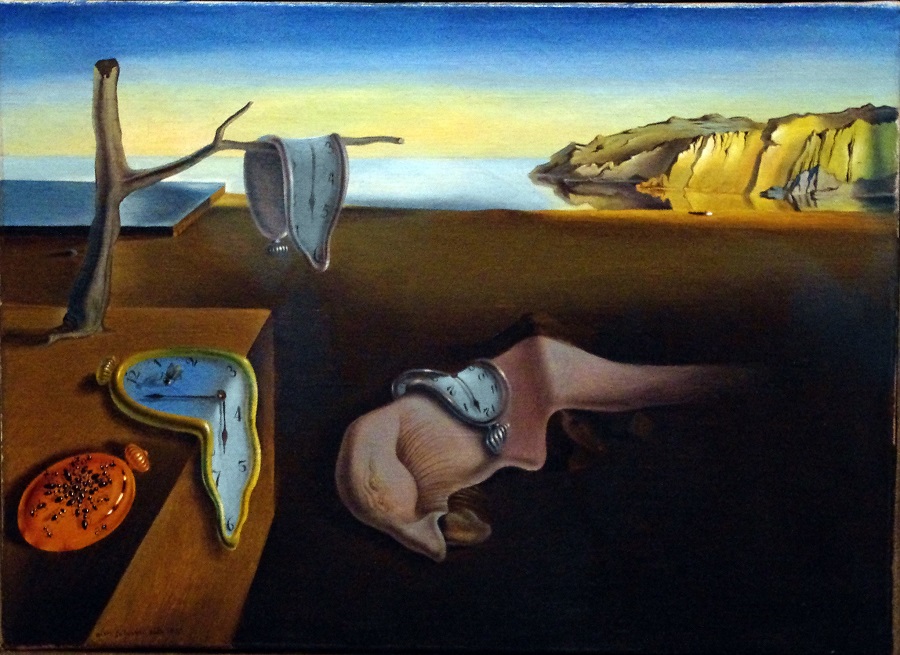 surreal painting by Salvador Dali