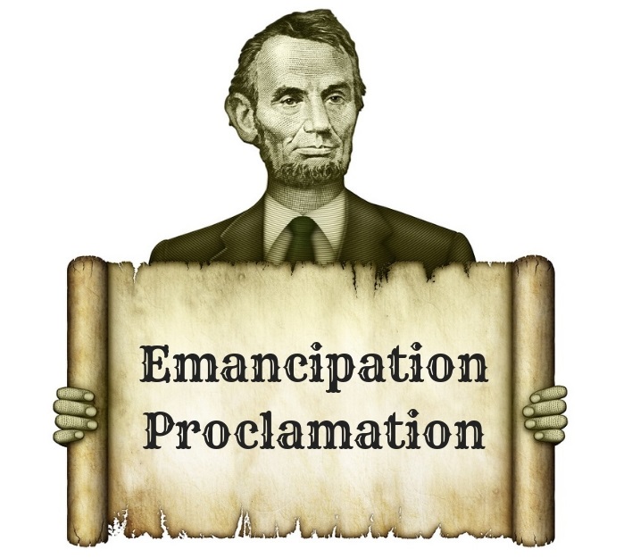 Emancipation Proclamation scroll
