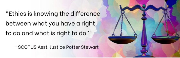 Ethics is knowing the difference between what you have a right to do and what is right to do.