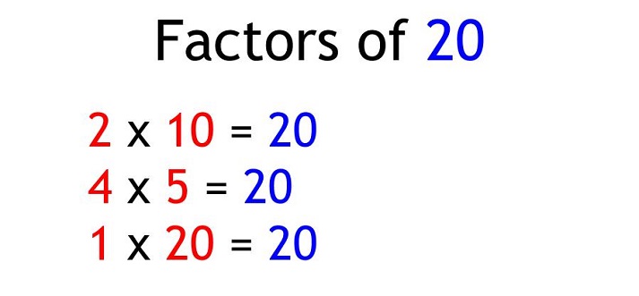 factors of 20