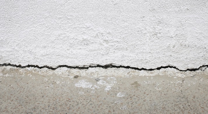 crack in foundation