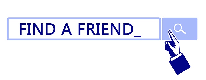 find a friend online