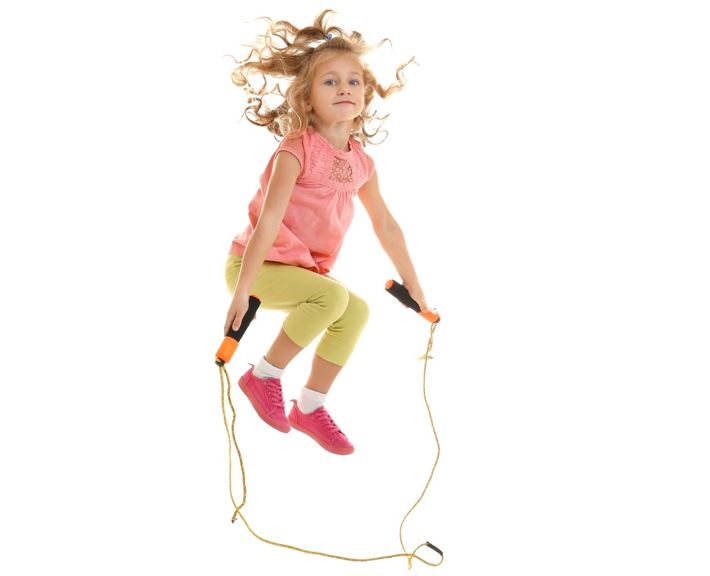 girl jumping rope