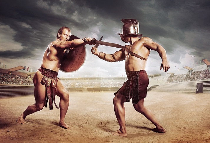 gladiator battle