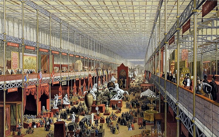 the Crystal Palace during the Great Exhibition of 1851