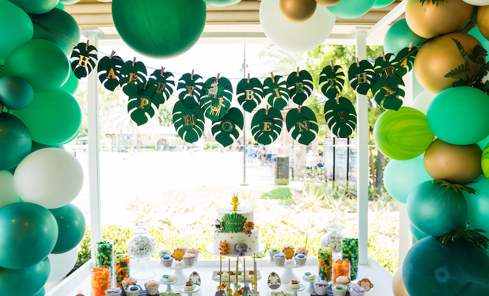 green party decorations