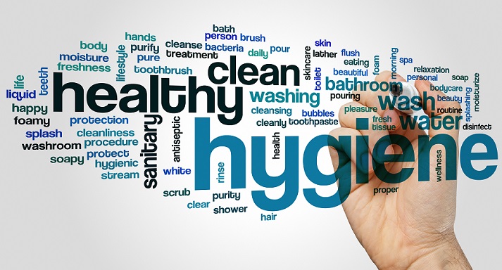 hygiene word cloud