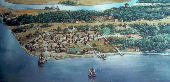 Colonial Jamestown, circa 1614