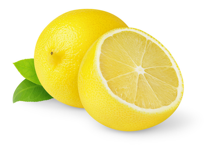 cut lemon