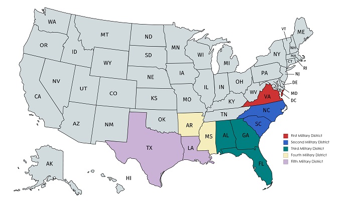 Confederate map