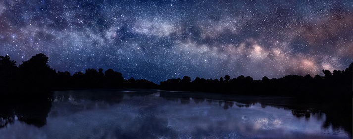 milky way in our night sky