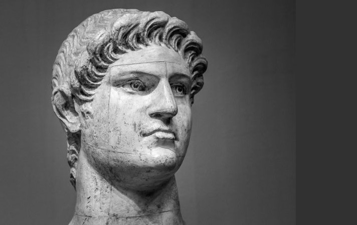 marble head of Nero