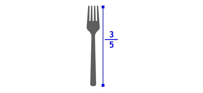 one fork