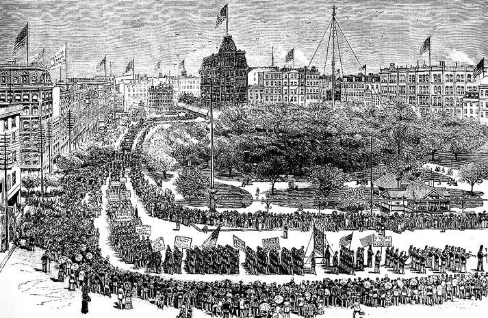 Labor Day New York 1882