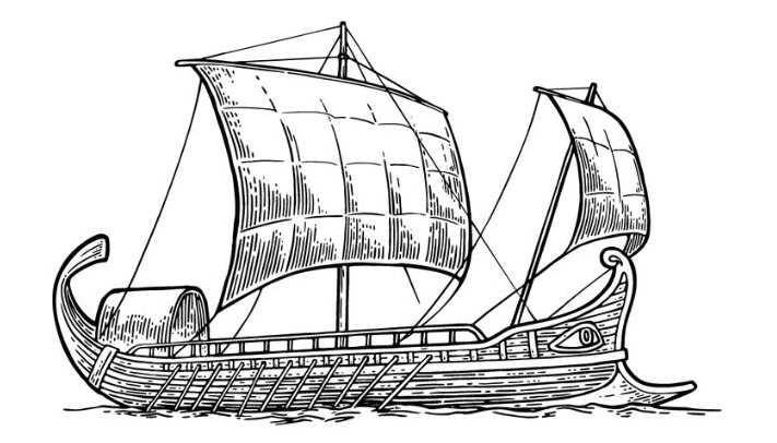 Phoenician boat