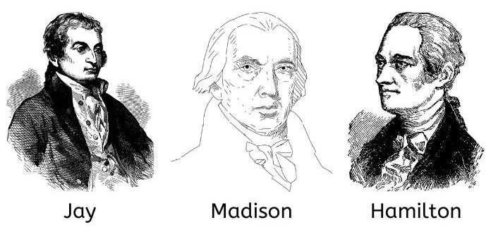 Jay, Madison, and Hamilton